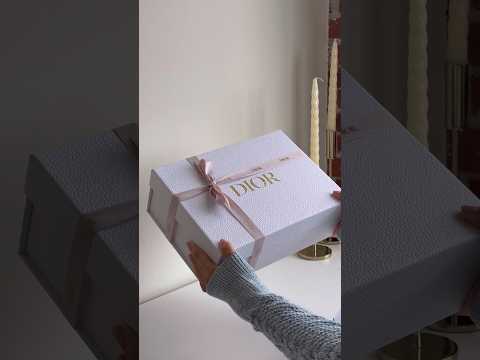 Dior unboxing 🎀✨ Gold Status Welcome Gift 2024 #asmr #dior #unboxing @Dior