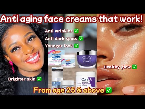 Best ANTI AGING FACE CREAMS for a brighter youthful skin✨✅ Best Anti-aging face creams for 2025